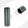 thumbnail image 2 of Uxcell Rigid Round Pipes High Impact for Water Pipe Crafts Cable Sleeve Light Grey 96.8mm x 110mm, 2 of 6