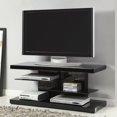 thumbnail image 2 of 2-shelf TV Console Glossy Black, 2 of 6