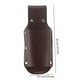thumbnail image 2 of Fundas de cerveza de cuero PU, cinturón con soporte para cerveza, riñonera para viajes, exteriores, patio trasero, funda clásica para cerveza (marrón), 2 of 5
