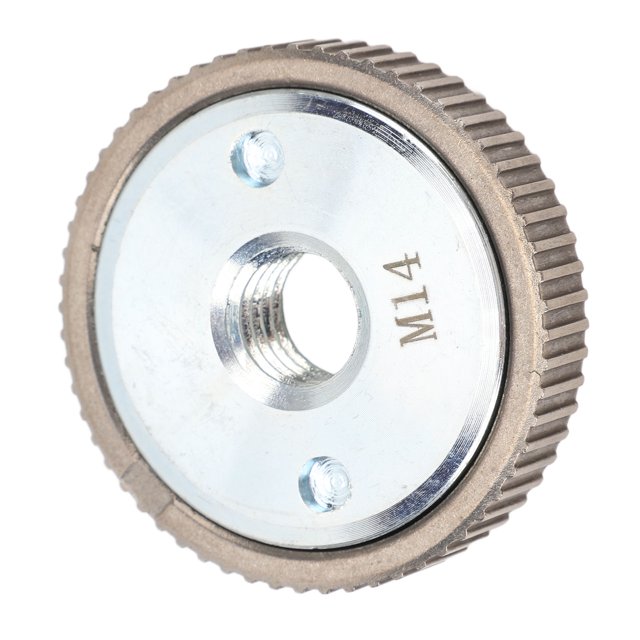 Angle Grinder Pressure Plate, M14 Thread Angle Grinder Clamping Nut Firmly Lock High Strength Alloy Steel for Grinding Wheels