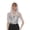 White, variant on Women's Lace Veil Breathable Hair Scarf Bridal Head Wrap Infinity Mesh One Piece Comfy Summer Church Wedding Head Scarf Black One Size