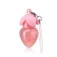 thumbnail image 5 of Cute Strawberry Color Shift Shimmer Lip Gloss by Julystar, pH Reactive Natural Pink Tint Hydrating Non-Sticky Plumping Lip Gloss with Detachable Keychain, 5 of 6