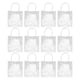thumbnail image 5 of EeaseMX 12 bolsas de regalo reutilizables transparentes de plástico para envolver regalos., 5 of 8