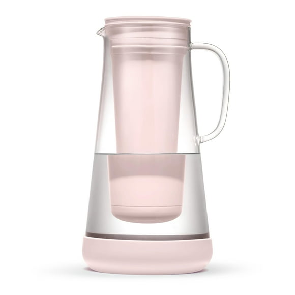 Jarra de Filtro de Agua LifeStraw Home de Vidrio Rosa de 7 Tazas