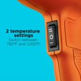 BLACK+DECKER Heat Gun, Corded, Dual Heat Settings up to 1000 Degrees