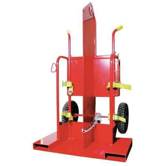 Dayton Cylinder Hand Truck,500lb,66x40"x34 1/4" 34D682