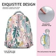 thumbnail image 5 of "Sunflower Print Backpack - Wildflower Design, Water-Resistant School Bookbag for Women, Laptop Pocket, Roomy Interior, Comfortable Straps, Great for College, Work, Commute", 5 of 6