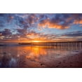 thumbnail image 2 of Gavrilis, John 18x13 White Modern Wood Framed Museum Art Print Titled - Cement Ship Sunset, 2 of 4