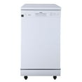 thumbnail image 1 of Danby DDW1805EWP 18" Wide Portable Dishwasher in White, 1 of 9