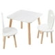 thumbnail image 1 of 2 Sillas Infantiles Con Mesa Cuadrada - Niños Y Niñas Duduk, 1 of 4
