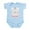 Sky Blue, variant on CafePress - Sumo Infant Creeper - Baby Light Bodysuit, Size Newborn - 24 Months
