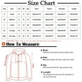 thumbnail image 2 of hxobax Womens Zipper Oversized Hoodies Sweatshirts Striped Colorblock Long Sleeve Hooded Jacket Coat, 2 of 4