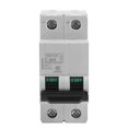 thumbnail image 1 of 250V DC 2P Low voltage Miniature Air Circuit Breaker Solar Energy Switch (63A), 1 of 5