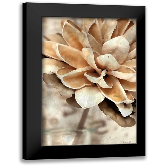 Brown, Denise 11x14 Black Modern Framed Museum Art Print Titled - Magnolia 1