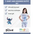 thumbnail image 2 of Conjunto de ropa Disney Lilo & Stitch, camiseta y leggings para niña de 4 años, 2 of 6