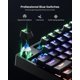 thumbnail image 3 of Teclado mecánico RGB para juegos wegear Blue Switch 104 teclas, 3 of 7