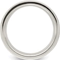 thumbnail image 2 of Sterling Silver Ss 8mm Comfort Fit Flat Size 5 Band Made In United States qcfb080-5, 2 of 5