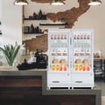 thumbnail image 5 of Accreate Commercial Display Refrigerator, 3.46 Cu.Ft. Glass Door, Upright Beverage Merchandiser, White, 5 of 7