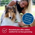 thumbnail image 4 of Coastal Pet Safari Dog Single Row Undercoat Rake - Undercoat Brush for Dogs with Medium and Long Hair - Dog Detangler Comb and Dematting Brush - Single Row, 4 of 7