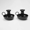 thumbnail image 1 of Candlestick Holders, 2 Packs Black Candle Holder Bulk for Pillar Candles Table Decorative Metal Candle Stands for ZT01-US ZT01-US, 1 of 4