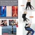 thumbnail image 4 of Adjustable Chairless Wearable Invisible Chair, Wearable Chair Invisible Seat, Invisible Chair Wearable Exoskeleton Human, Portable Leg Ergonomics Lightweight Seat, Bear Up to 150kg (Red), 4 of 7