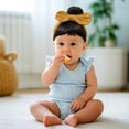 thumbnail image 5 of Korean Style Baby Headband Hair Accessory for Girls Decorative Bow Scarf for and Toddlers Adorable Fashionable Baby Barrettes, 5 of 5