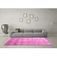 thumbnail image 3 of Ahgly Company Indoor Rectangle Abstract Pink Contemporary Area Rugs, 8' x 10', 3 of 4