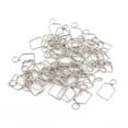 thumbnail image 2 of Unique Bargains 50Pcs 10mm Wide Chandelier Connector Clip Chromium Tone for Fastening Crystal, 2 of 4