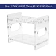 thumbnail image 2 of unbranded Porta De De Acrílico Transparente 6 Orificios Soporte Firme Para Laboratorio Y Aula, 2 of 8