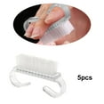 thumbnail image 4 of 5Pcs Handle Nail Brushes Cleaner Scrubbing Multipurpose Clean Brush Clear, 4 of 7