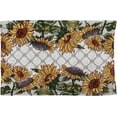 thumbnail image 2 of Sunflower Design Printed Four Pcs Tapestry placemats for Dining Table, Table mat for Kitchen Table, Spring and Summer Collection Easy to Clean, Machine Washable Size: 13 x 19 Inches., 2 of 4