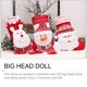 thumbnail image 5 of Bearachild Colgador de medias tejidas para Navidad, calcetines, aperitivos, dibujos animados, Papá Noel, muñeco de nieve, colgante, bolsa de regalo, Kits de decoración para fiestas Muñeco de nieve Bearachild HA069959-02, 5 of 6