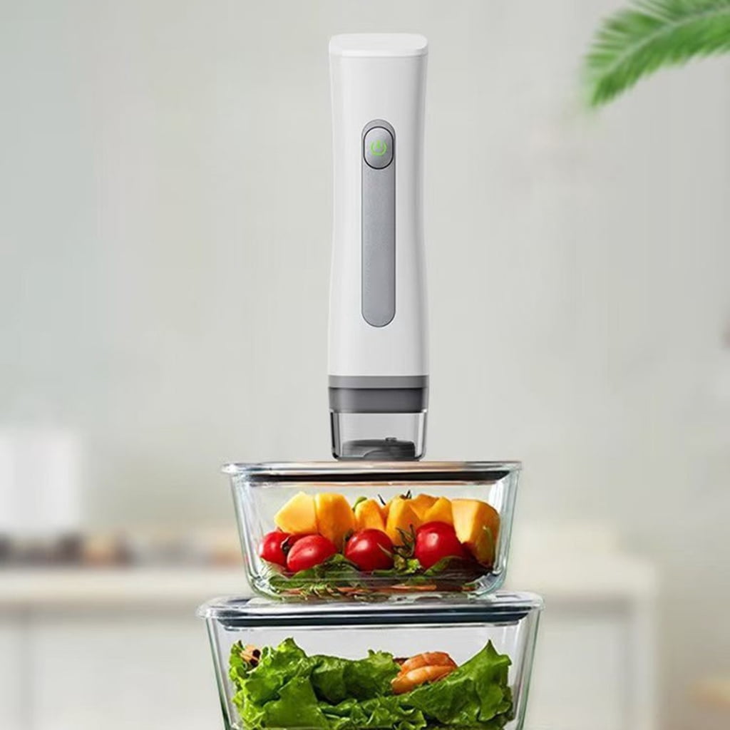 Yammee Handheld Food Vacuum Sealer Machine with Visible Water Tank and 30 Storage Bags