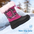 thumbnail image 3 of Dream Pairs Kids Boys Girls Warm Snow Boots Insulated Waterproof Winter Ski Boots, 3 of 6
