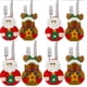 thumbnail image 1 of Taian 8 Suministros de decoración navide?a Restaurante Hotel Christmas Elk Old Man Cuchillo y tenedor Bolsa Juego de cubiertos creativos XianweiShao 8390605437762, 1 of 1