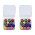 thumbnail image 2 of Moonsky Korean Jacks Gonggi 2Pcs Plastic Traditional Five Stones Game for Students Finger Exercise Agility Training Hand-Eye Coordination, 2 of 5