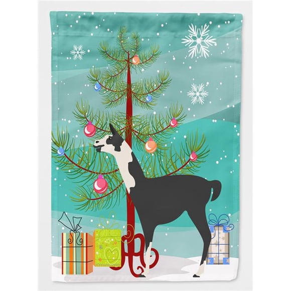 Llama Q Ara Christmas Flag Garden - Size