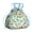 LightBlue Cartoon Dinosaurs-1, variant on LightBlue Cartoon Dinosaurs Volcanoes Pattern Drawstring Lunch Bag Women - Drawstring Lunch Bag Insulated for Work Office - Stain-Resistant Large Lunchbags for Women with Multi-Pockets