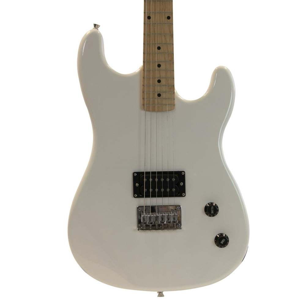 Davison Guitars Electric Guitar White Full Size With Cord And Picks