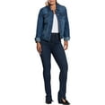 thumbnail image 3 of Dollhouse Women's Juniors Basic Denim Jacket, 3 of 4