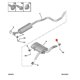 thumbnail image 3 of Soporte Del Soporte Del Silenciador De Escape, Construcción Sólida 9675078380 Para C4 Picasso II, 3 of 7