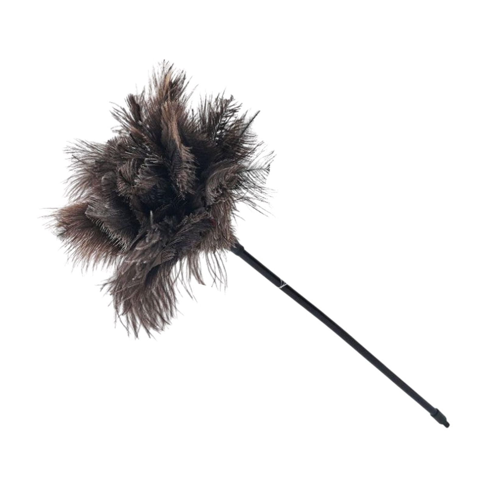 Dusters for Cleaning Exquisite Plastic Handle Feather Duster Home Cleaning Feathers Gently Brush the Furniture Natural Soft Feathers Home Helper ,Feather Dusters for Cleaning