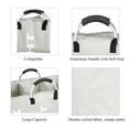 thumbnail image 2 of Labymos Collapsable 3-section Laundry Bag Foldable Laundry Hamper Durable Oxford Fabric Laundry Basket Clothes Sorter, 2 of 8
