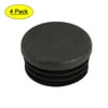 6 Pcs Chair Table Leg Plastic Cap Round Tube Insert Fit 25mm Pipe Outer Dia