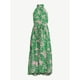image 3 of Scoop Women's Halter Top Midi Dress
