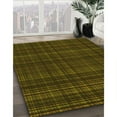 thumbnail image 3 of Ahgly Company Machine Washable Indoor Rectangle Transitional Dark Yellow Green Area Rugs, 5' x 7', 3 of 7