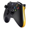 thumbnail image 4 of eXtremeRate Chrome Gold Glossy Back Panels, Comfortable Non-Slip Side Rails Handles, Game Improvement Replacement Parts for Xbox One X & S Controller (Model 1708) - Controller NOT Included, 4 of 7