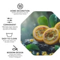 thumbnail image 4 of Pofeuu Fresh Passion Fruit Still Life Print Leather Coasters Set of 6, Round Cups Mugs Mat Pad for Home Kitchen Heat Resistant Drink Coasters,Octagon, 4 of 7