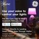 thumbnail image 4 of Tira de luz LED inteligente Cync GE, tira de luz LED para decoración de vestuario de color, 4 of 5