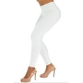 thumbnail image 5 of Gilbin Ultra Soft High Waist Leggings for Women-Many Colors -One Size & Plus Size (White 1X-2X), 5 of 5